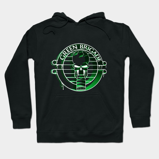 Green Brigade 3D Hoodie by Providentfoot